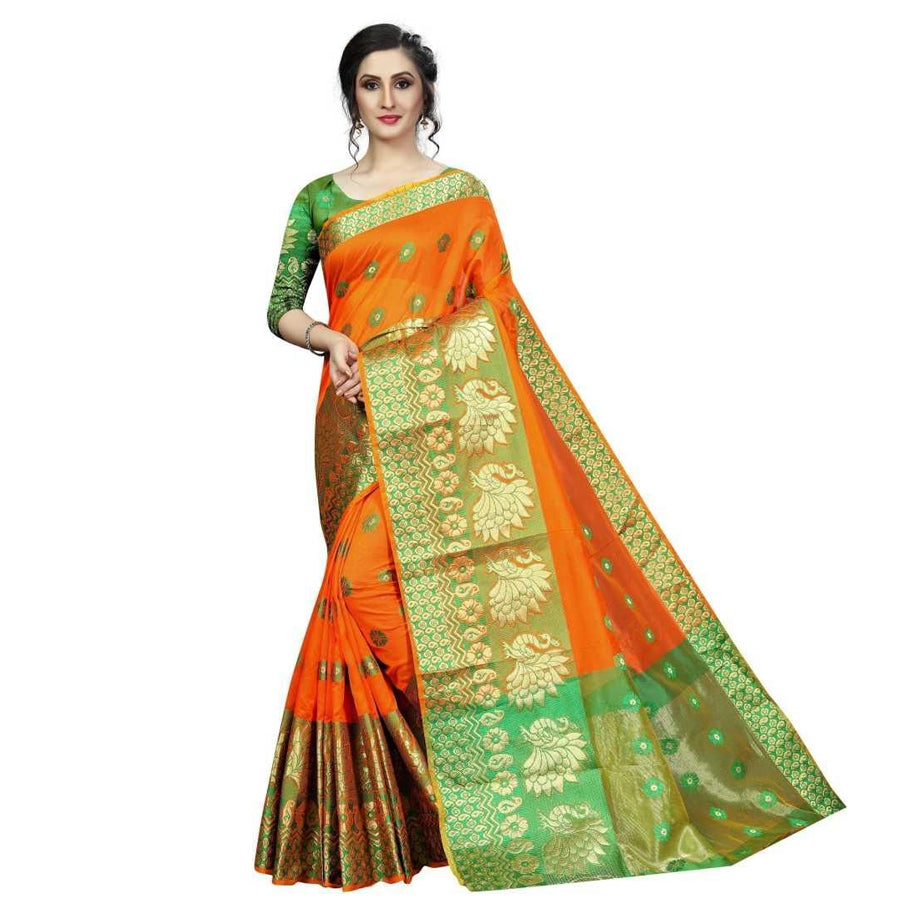 Gorgeous Banarasi Silk Zari Jacquard Saree