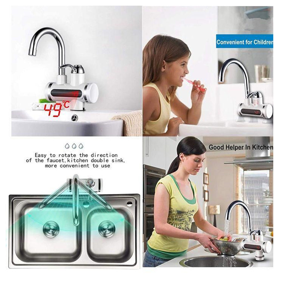 Water Faucet - Electric Instant Hot Water Heater Faucet Tap