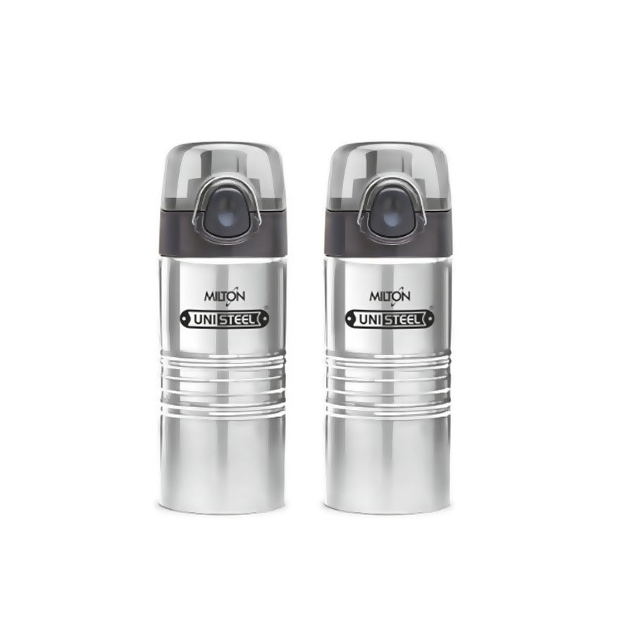 Milton Vogue Stainless Steel Fridge Water Bottle 500 ml Set Of 2