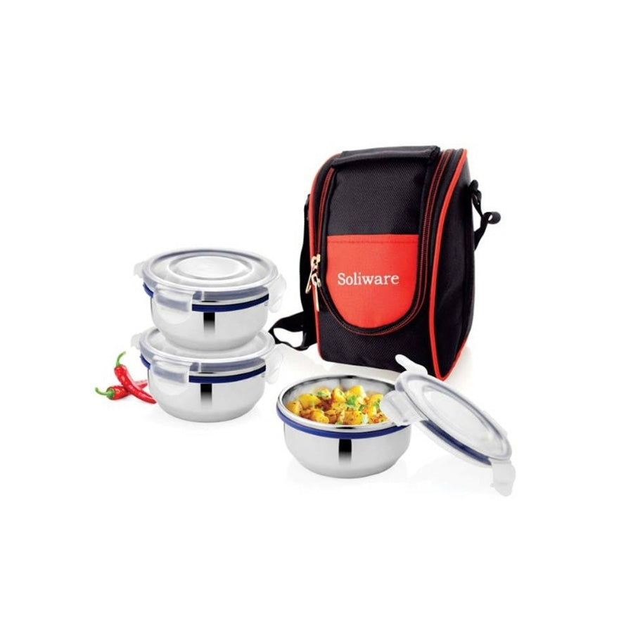 Stainless Steel Lunch Box with Airtight Lid
