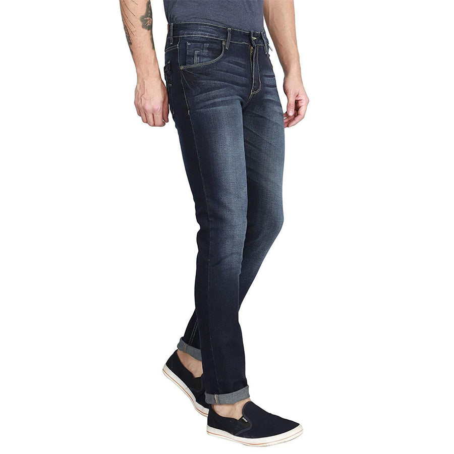 Denim Solid Slim Fit Jeans