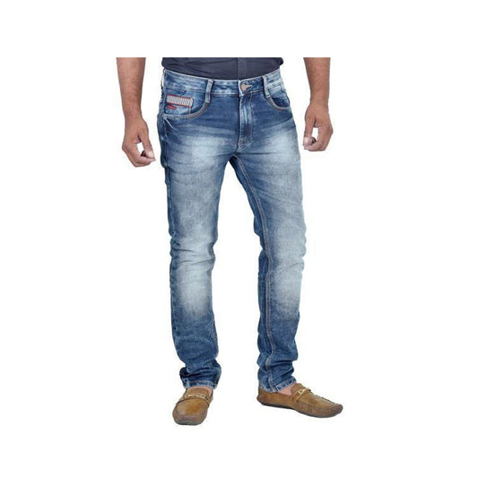 Denim Solid Regular Fit Jeans