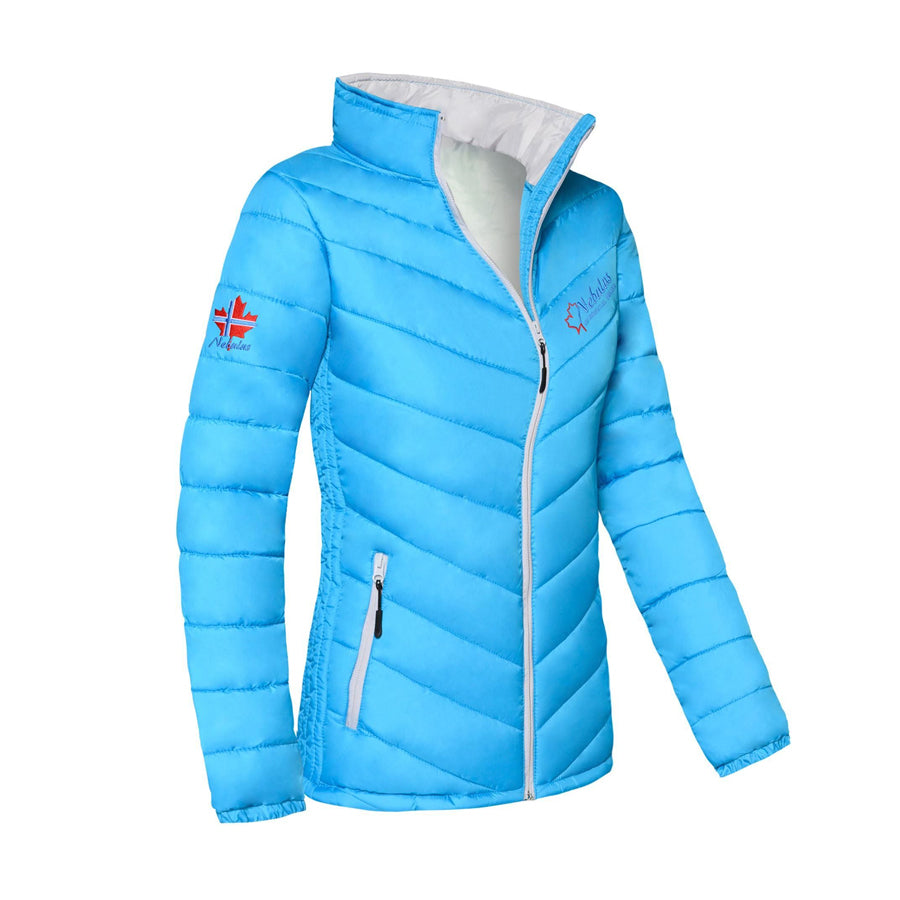 Women's Polyester Zipper Warm Jacket