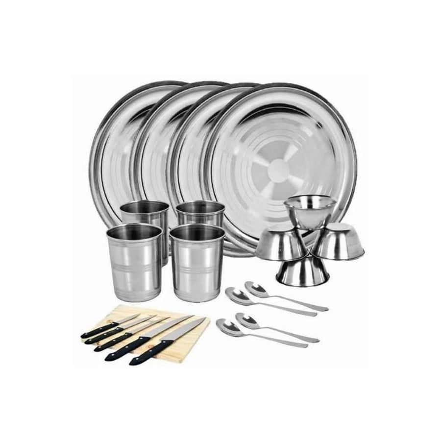 16 Pcs Dinner Set with Free Knife Set