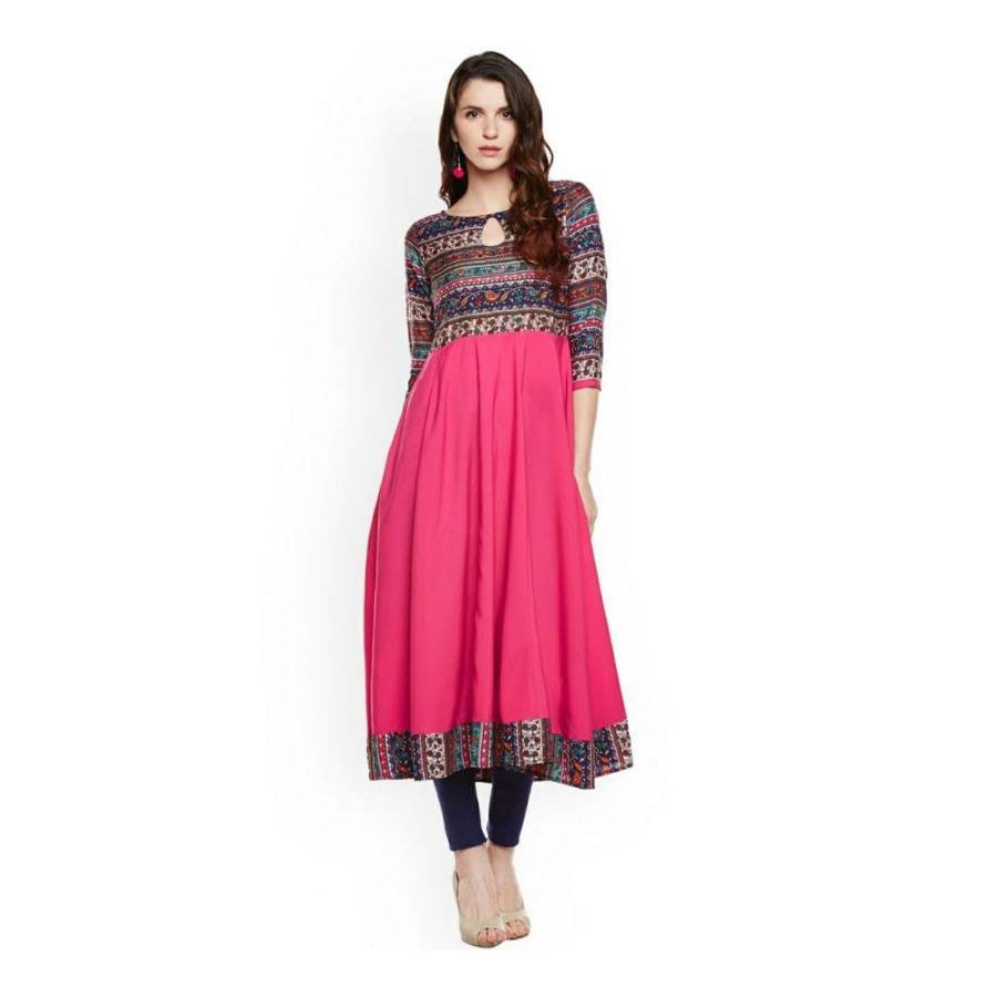 Ethnic Ethnic Anarkali Printed Kurti
