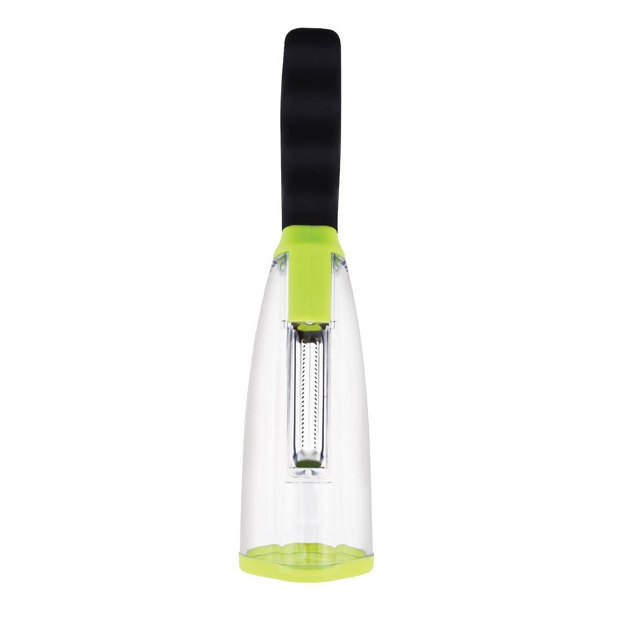 Smart Peeler with storage tube