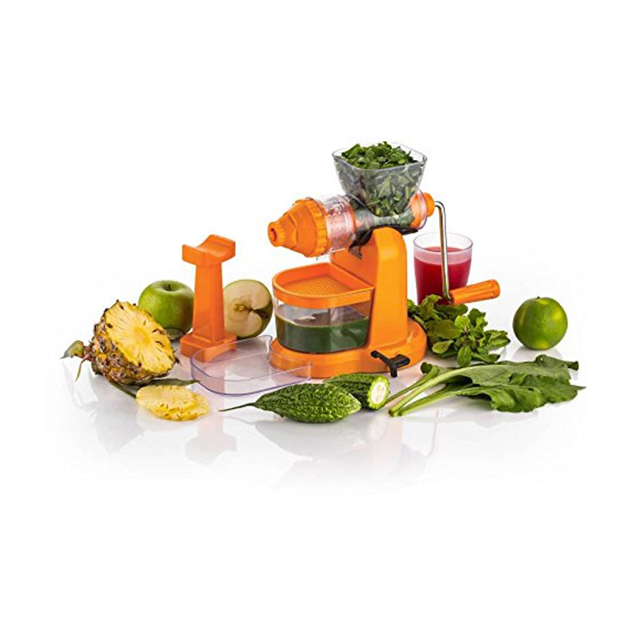 Classic Fruit & Vegetable Manual Juicer with Steel Handle