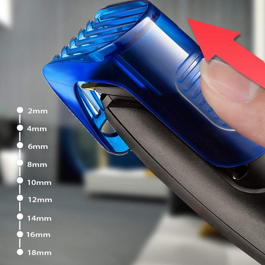 Nova NHT-1071 Titanium Coated USB Trimmer for Men