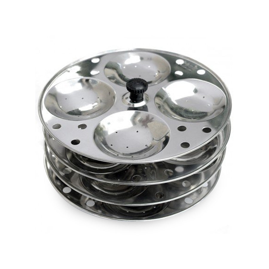 Stainless Steel 4 Plate Idli Maker