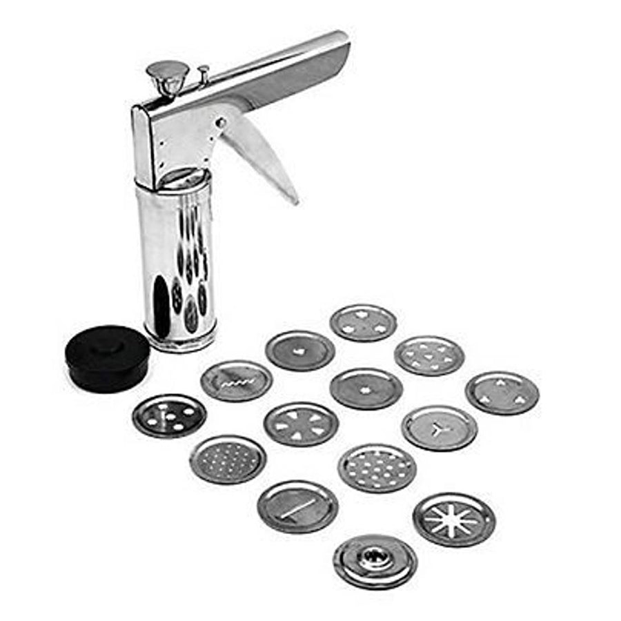 Kitchen Press for Noodles and Snacks Sev Grater Cookies Maker