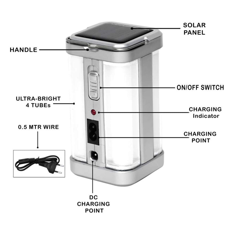 Electric AC Charging Emergency Light Tourch