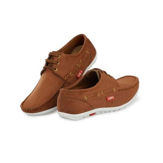 Men's Lace-Up Suede loafers