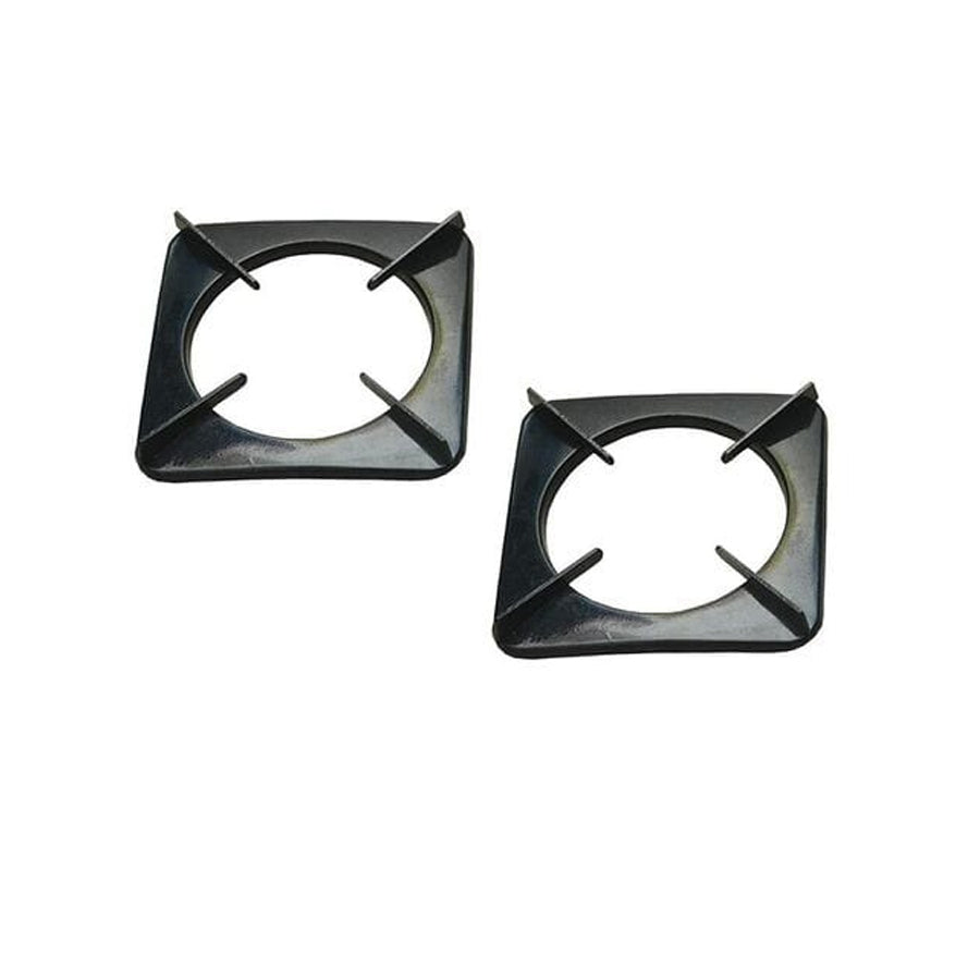 Gas Stove Stand Pan Support Black 2Pcs