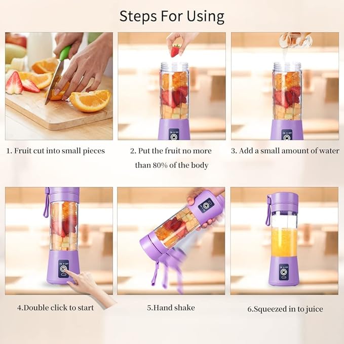 Compact USB  Electric Juicer