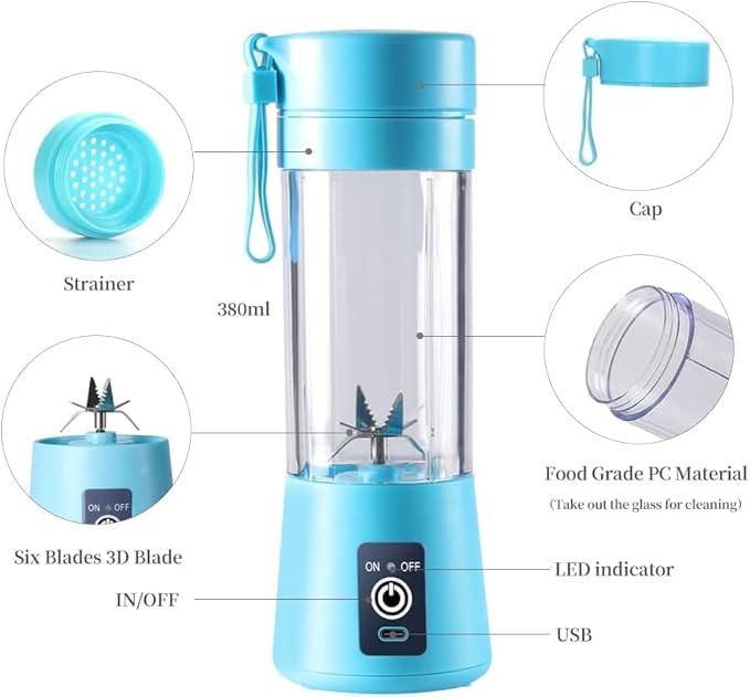 Compact USB  Electric Juicer