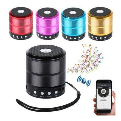 Wireless WS887 Bluetooth Speaker (Black)