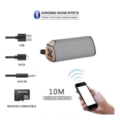 Wireless TG111 Bluetooth Speaker (Grey)