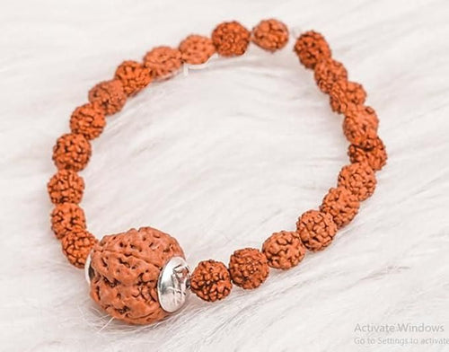 7 Mukhi Rudraksha Bracelet