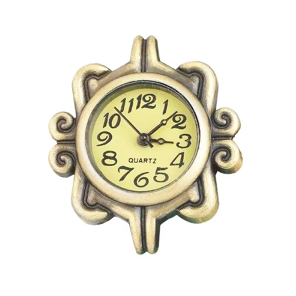 Vintage round dial analog watch for Women-Purple