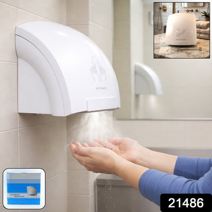 Electric Wall Mounted Automatic Sensor Hand Dryer (1 Pc)