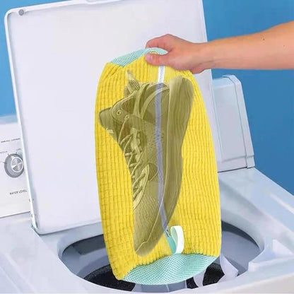 Generic Shoe Washing Machine Bag (Yellow)