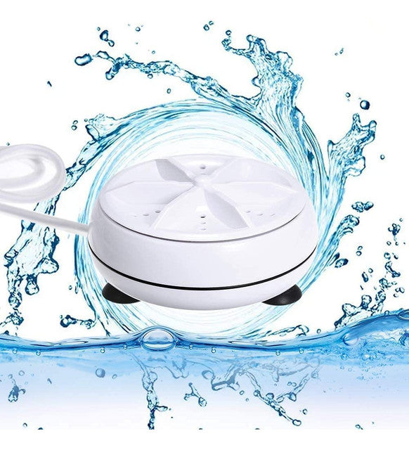 Generic Mini Portable Turbine Washer (Multicolor)