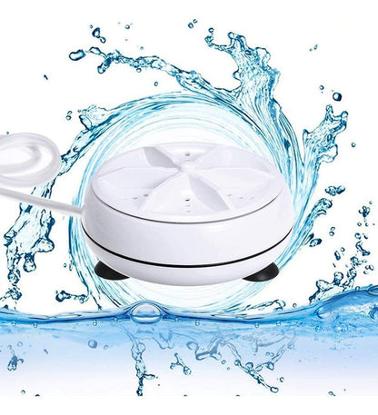 Generic Mini Portable Turbine Washer (Multicolor)