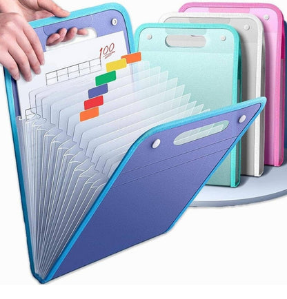 Generic  13 Layer A4 Paper File Folder (Multicolor)