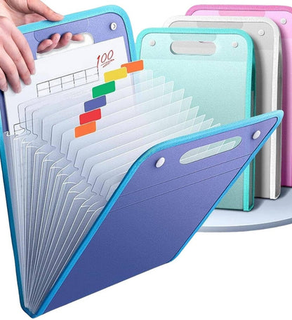Generic  13 Layer A4 Paper File Folder (Multicolor)