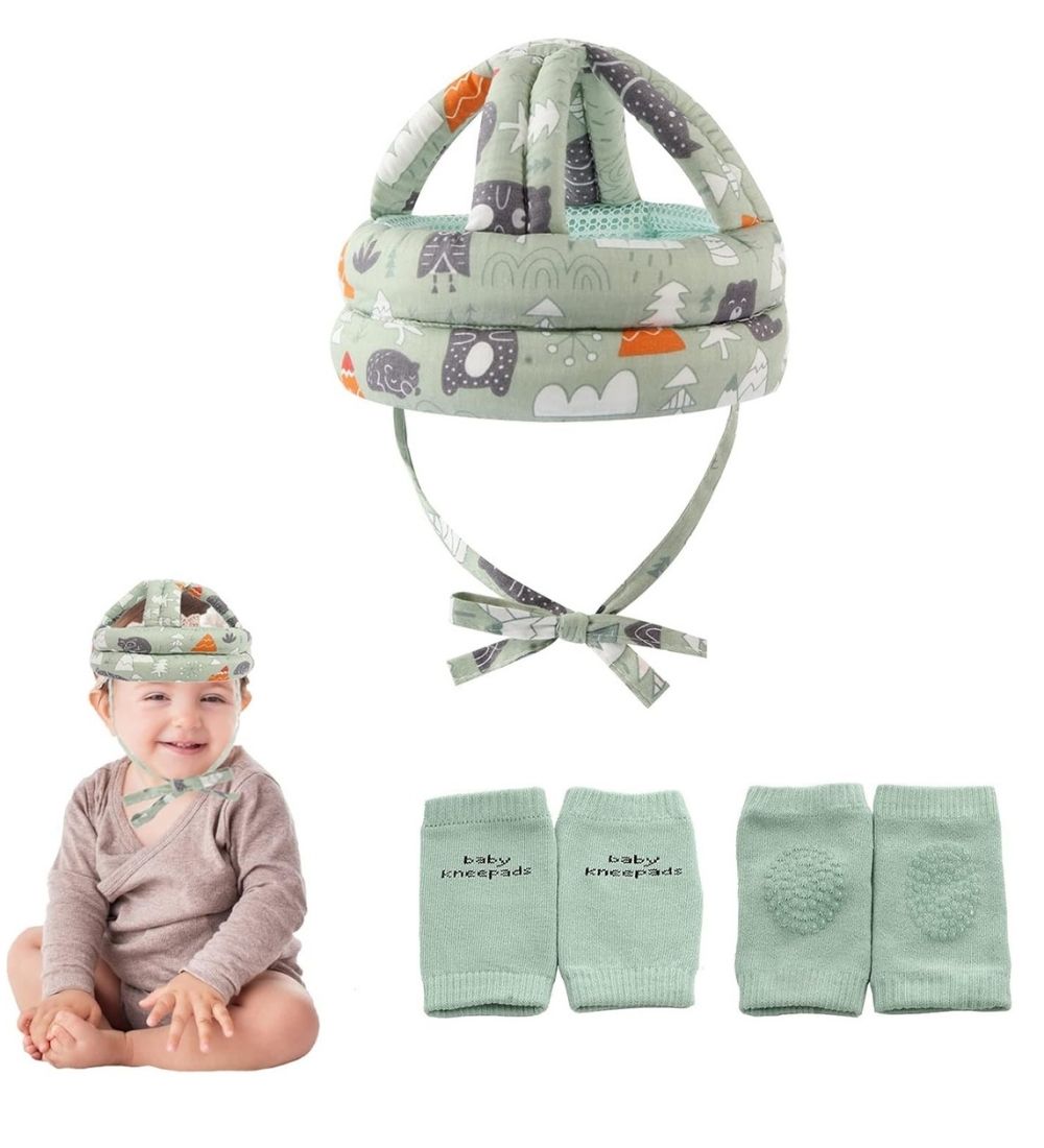 Generic Baby Safety Helmet (Green)