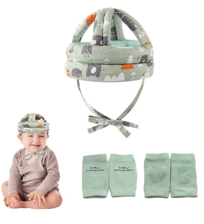 Generic Baby Safety Helmet (Green)