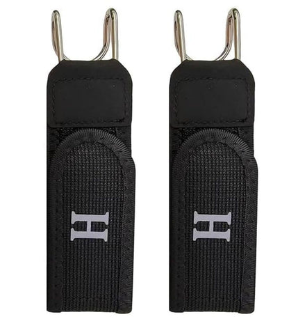 Generic Buckle Less Belt Pair (Black)