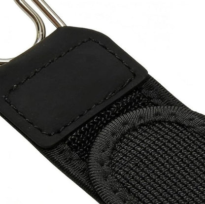 Generic Buckle Less Belt Pair (Black)