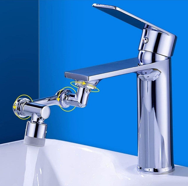 Generic  1080 Degree Rotate Faucet (Silver)
