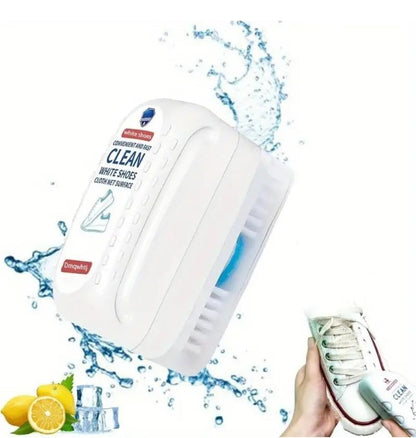 Generic  2 in 1 Shoe Cleaning Brush (White)