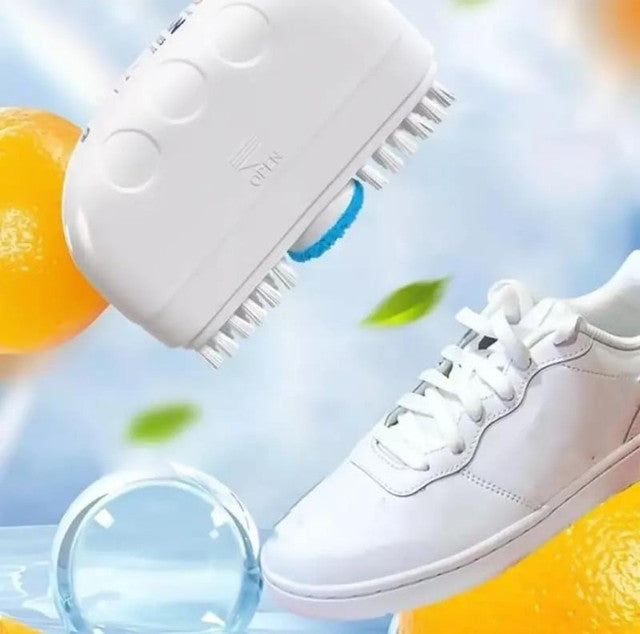 Generic  2 in 1 Shoe Cleaning Brush (White)