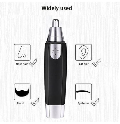 Generic Nose & Ear Hair Trimmer (Black)