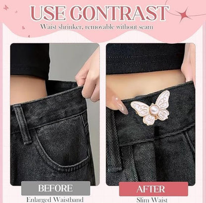 Generic Pack of 2 Jeans Clip Butterfly (Multicolor)