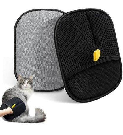 Generic Cat Dog Hair Remover Gloves (Black)