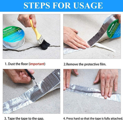 Generic Aluminium Waterproof Foil Tape (2 Inch) (Silver)