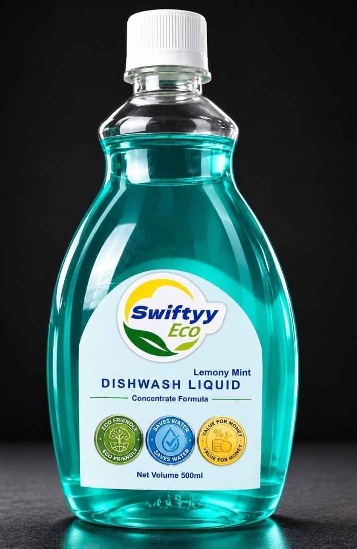 Generic Dish Wash Liquid 500 ml (Turquoise)