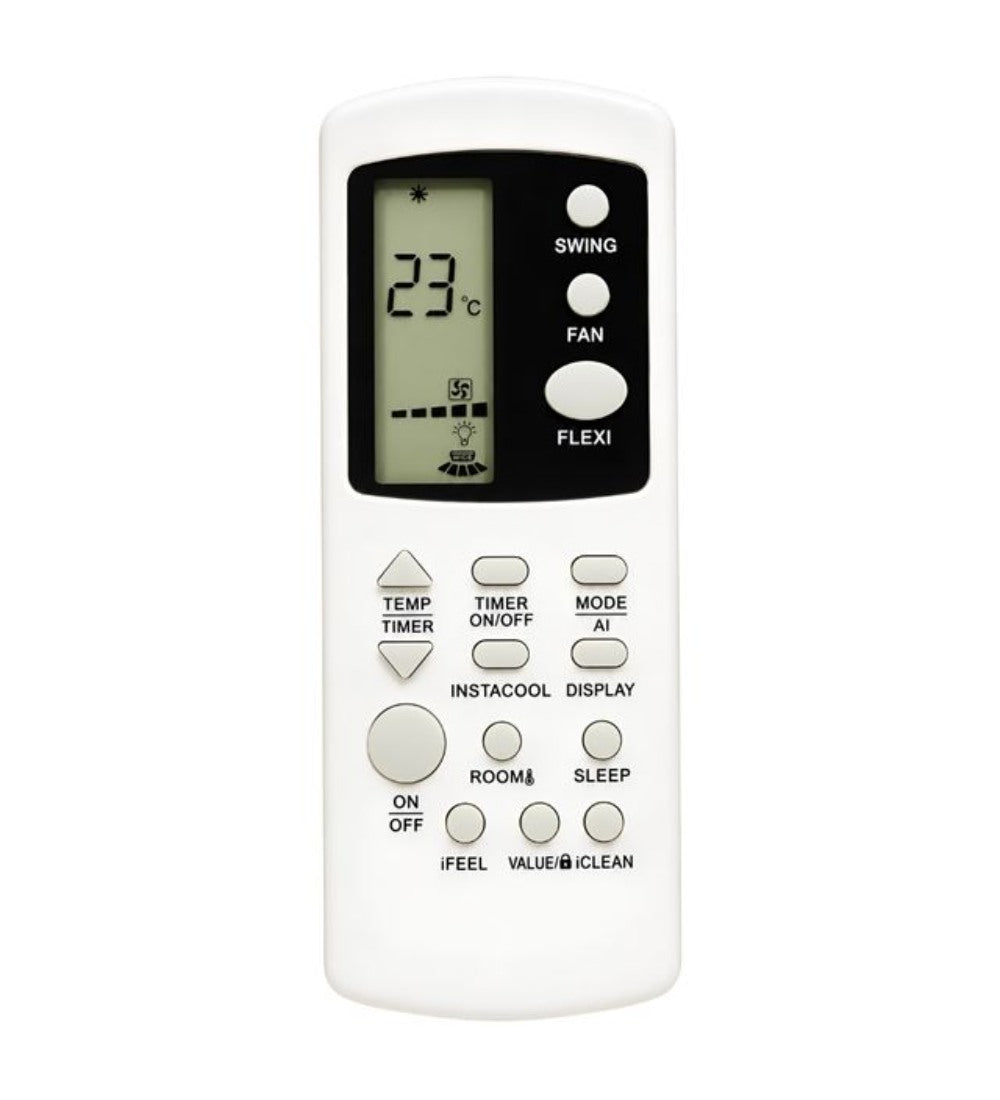 Generic AC Remote Control Model 303 Compatible with BPL AC (White)