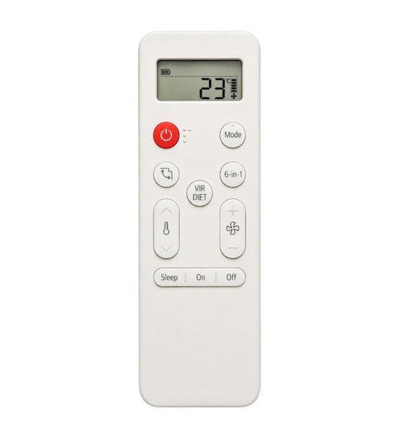 Generic AC Remote Control Model 356E Compatible with LG AC (White)