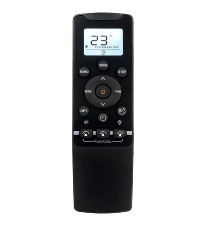 Generic AC Remote Control Model 235 Compatible-Replacement for Carrier AC (Black)