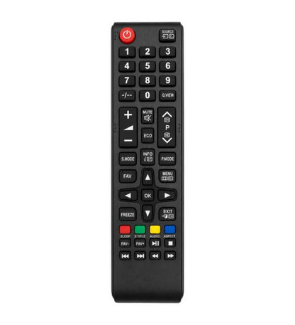 Generic TV Remote Control Model 1453 Compatible with Croma LCD/LED TV (Black)