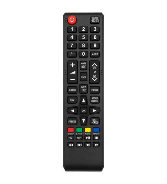 Generic TV Remote Control Model 1453 Compatible with Croma LCD/LED TV (Black)
