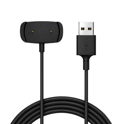 Generic Fast Magnetic Charger Cable Compatible with Amazfit GTR 2/GTR 2e/GTR 2 eSIM/GTS 2/GTS 2e/GTS 2 Mini/Bip U/Bip U Pro & Pop Pro Smartwatch, 1m (3.3 ft) (Black)