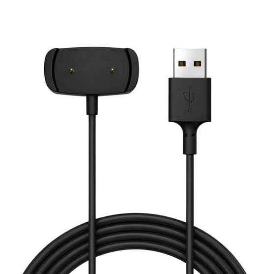 Generic Fast Magnetic Charger Cable Compatible with Amazfit GTR 2/GTR 2e/GTR 2 eSIM/GTS 2/GTS 2e/GTS 2 Mini/Bip U/Bip U Pro & Pop Pro Smartwatch, 1m (3.3 ft) (Black)