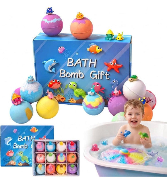 Generic Plastic Bath Bombs (Multicolor)