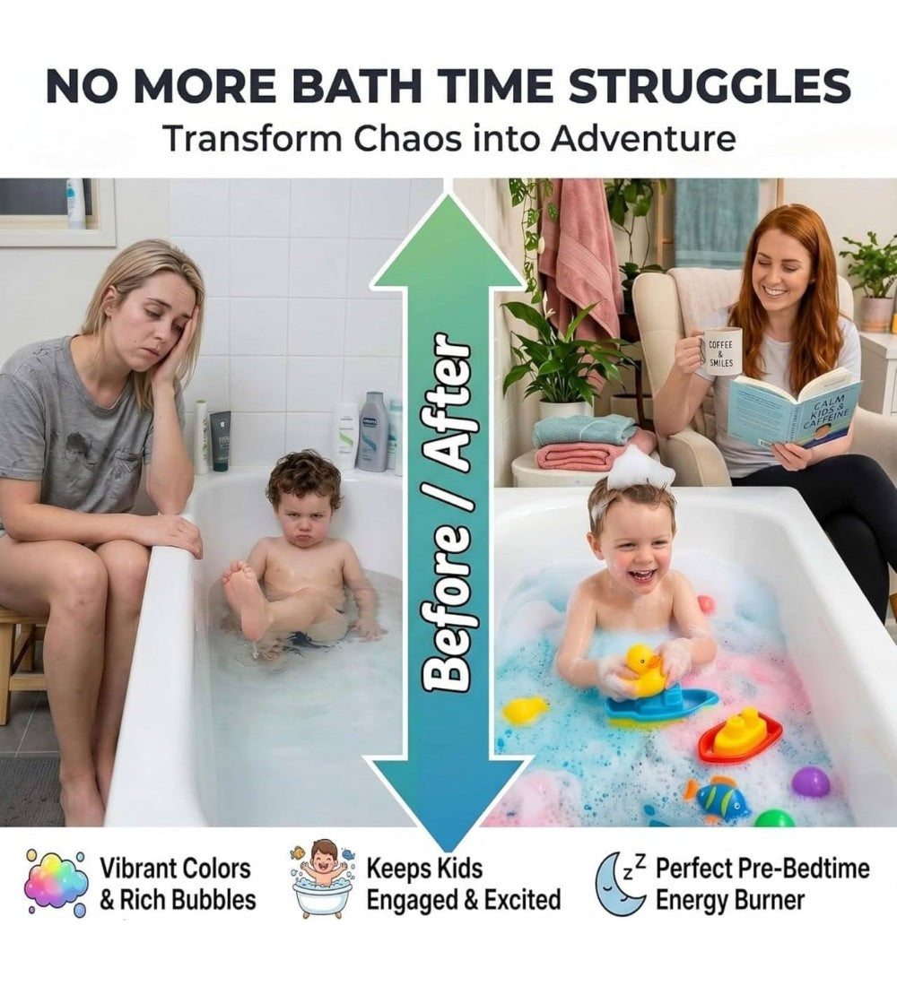 Generic Plastic Bath Bombs (Multicolor)